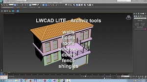 LWCAD LITE 5.2 - ArchViz tools For 3dmax[ideacg.cn]
