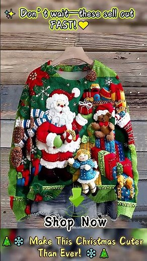 Cozy Christmas Sweaters for Women 🎄✨ | Warm, Stylish, and Ready for the Holidays