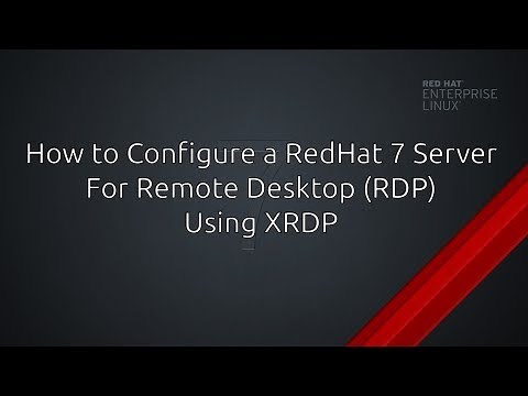 RHEL7/CentOS - How to access Remote Desktop (RDP) using XRDP