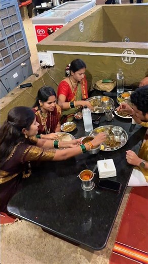 Harshada and Pratiksha gave a surprise visit to the hotel today and enjoyed a vegetarian meal 🥰 #...