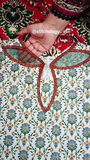 Beautiful Gala Daman Ki Designing 2024 | All Over Print | New Designs