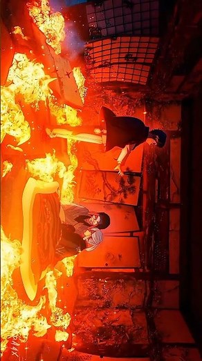 Demon Slayer Final Battle Edit | Season 4 Ep 8 | Fire Scene Anime Edit 🔥#demonslayer #shorts #anime