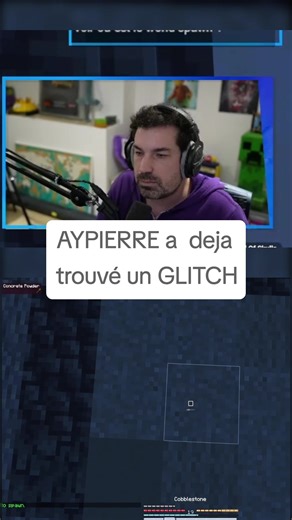 Découverte des Glitches dans Minecraft