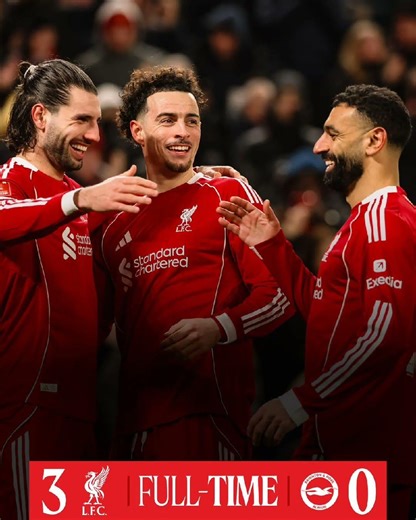 Liverpool vs Brighton 3-0 Full-time results 🔥