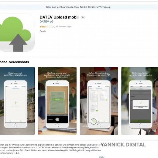 DATEV Unternehmen online – Paperless accounting with your tax advisor