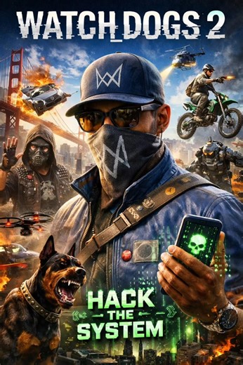 WATCH DOGS 2 Gameplay 🔥 Hacking the Whole City! | Insane Police Chase