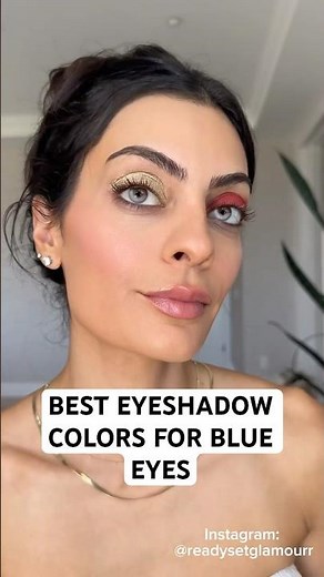 BEST EYESHADOW COLORS FOR BLUE EYES