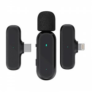 [Hot Item] Portable Wireless Microphone Bluetooth Mini for Live Streaming Vlogging