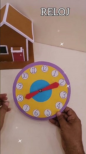 Magic clock with recycled materials #craft
