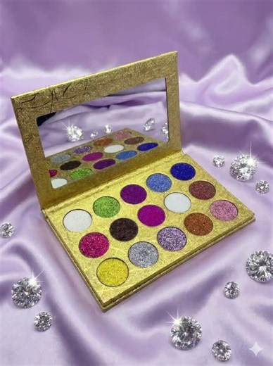 VIP VIXEN PALETTE Preorder Now ✨ High-Pigment Glitter Eyeshadow #slayyedcosmetics #makeup #glitter