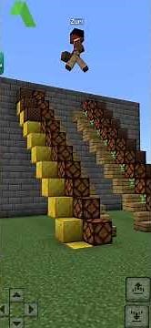 Minecraft Automatic Redstone Stairs Tutorial | Easy Hidden Staircase Build #minecraft #starterhome