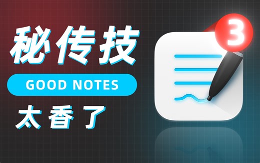 Goodnotes还能手势撤回？还能自定义二级大纲？超链接手帐？这些功能你不一定知道
