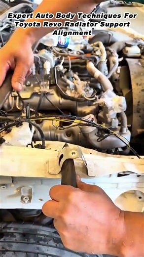 Expert Auto Body Techniques For Toyota Revo Radiator Support Alignment
