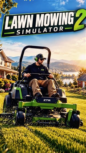 Lawn Mowing Simulator 2 Is HERE! 🌱 Satisfying Gameplay Just Got BETTER! 🚜