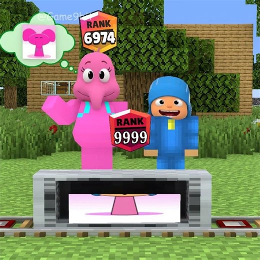 Sprunki Elly and Sprunki Pocoyo, guess the character from the image! 😄😄