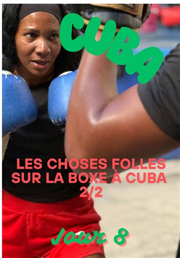 🇨🇺🥊 3 choses folles sur la boxe cubaine 👉🏼 les boxeurs sont professionnels depuis seulement 4 ans 👉🏼 les femmes peuvent accéder aux compétitions depuis 3 ans 👉🏼Cuba pourrait ne pas participer aux prochains JO 🎥 Reportage au gymnase Rafael Trejo à La Havane 📍Épisode 8 #cuba #boxe #sport #infotiktok