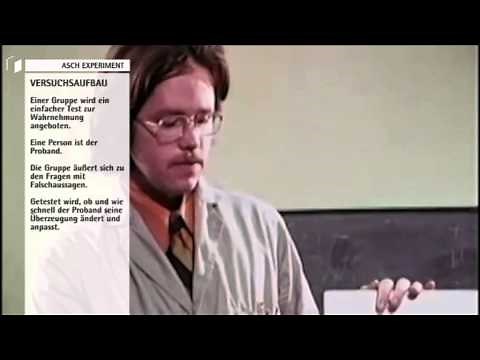 Asch Experiment (erklärt, deutsch)