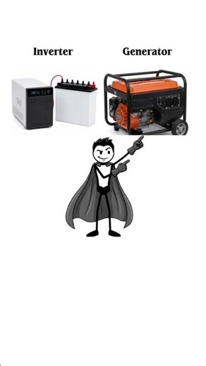 inverter Vs Genarator