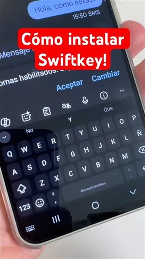 How to install Swiftkey on Android (Samsung) #android #samsunggalaxy #swiftkey #shorts