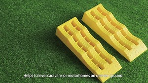 Caravan Rv Leveller Levelling Step Ramp Blocks for Motorhome, Van, Caravan, Trailer, Campervan