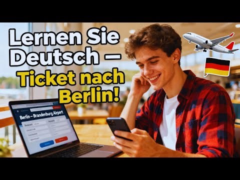 TELEFONISCH EIN TICKET BUCHEN – DEUTSCH LERNEN MIT DIALOG.✈️