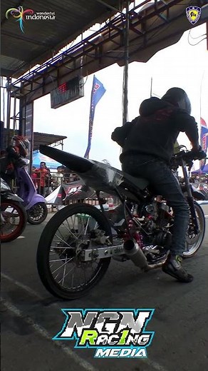 Balapan Motor Drag Paling MENGHIBUR dalam Sejarah SUPERMOTO! Drag Bike Purbalingga 2025! Lawannya??