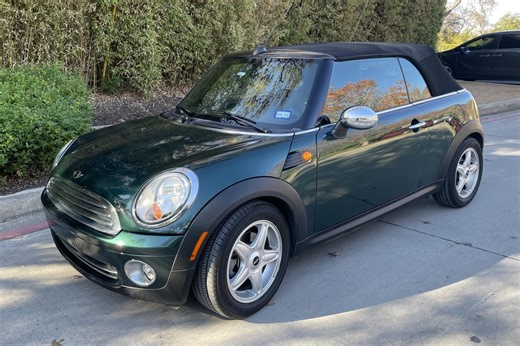 37k-Mile 2010 Mini Cooper Convertible 6-Speed