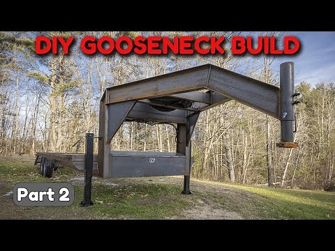 Gooseneck Trailer Build Part 2: Hydraulic Jacks, Toolboxes, and a Winch