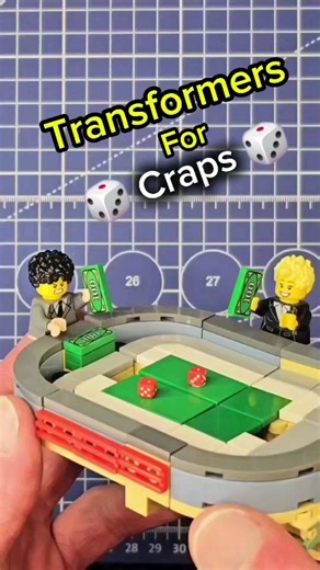 TKG Bricktronics | I built the World's First Transforming LEGO Craps Table #lego #legomoc | Instagram
