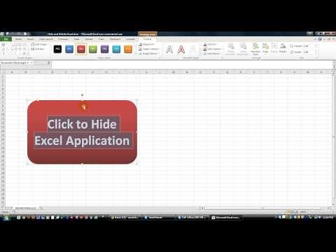 How to Hide Excel and Show Userform ONLY - Excel VBA