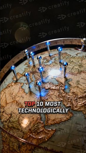 Top 10 Most Technologically Advanced Countries in the World 2025 🌍 | Future Tech Leaders