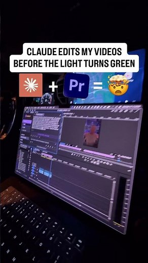Comment “CLAUDE” and I’ll send you access to Claude directly inside Premiere Pro. 👇
