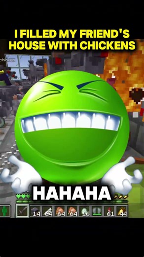 I FILLED my Friend's House with CHICKENS!!