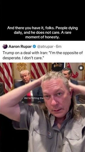 What are we even doing? #duet #iran #war #trump #maga #petehegseth #idiots #losers #disgrace #maga