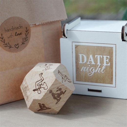 Custom Sex Dice With Wooden Box,valentines Day Gift,gift for Husband,position Dice,romantic Gift for Couples,custom Anniversary Gifts - Etsy