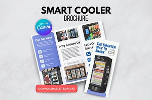 Smart Cooler Brochure Template: Customizable Vending Business Marketing (digital Download) - Etsy