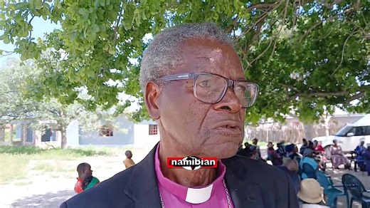 STRENGTH ... Retired Evangelical Lutheran Church in Namibia bishop Josephat Shanghala says founding president Sam Nujoma was a unifier and a pillar of strength for Namibia. Shanghala said this at Etunda village on Sunday. Video: Eliaser Ndeyanale | The Namibian