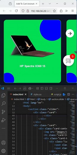 #html #css #javascript shopping 🛒 Animation | Yusuf Liti