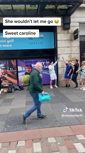 Sweet Caroline Bar On The Street - Simon Sims