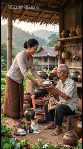 Peaceful Tropical Village Life 🌿 Cooking, Gardening & Relaxing Morning in Nature