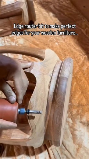 Friday Ge | Edge router bit to make perfect edges for your wooden furniture... | Instagram