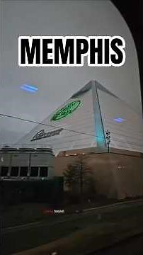 The Bass Pro Shop Pyramid in Memphis Tennessee from an Amtrak Train Feb. 19, 2026. #pyramid #memphis