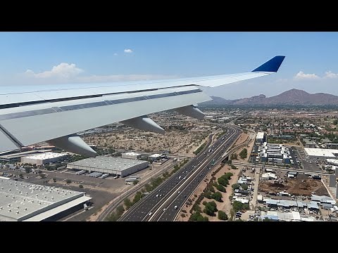 Delta Airlines Airbus A330-200 STUNNING Landing at Phoenix Sky Harbor International Airport (PHX)