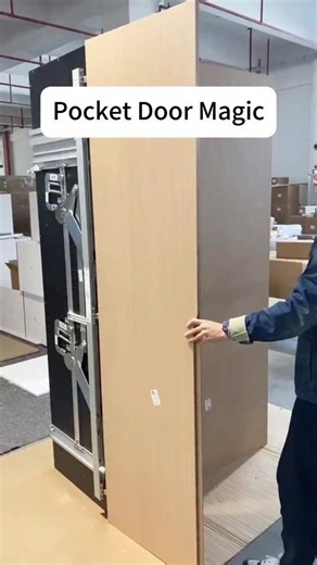 PA Home Design | ✨🚪 Pocket Doors = Hidden Perfection 🚪✨ Tired of bulky doors taking up space? With pocket door design, you simply slide + hide 👉 leaving... | Instagram