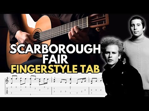 Try this Scarborough Fair Fingerstyle Tab - Simon & Garfunkel