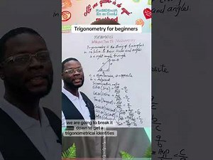 Trigonometry for beginners | Part One