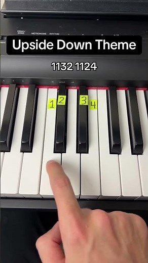Stranger Things Upside Down Theme #piano #pianotutorial #strangerthings