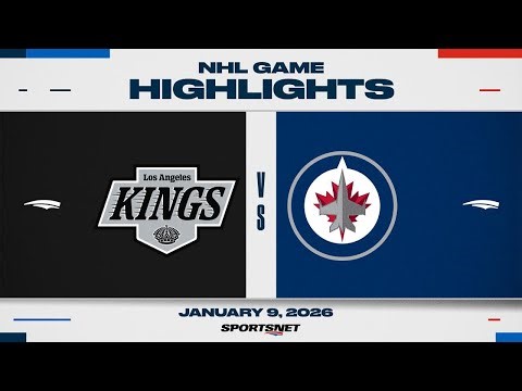 NHL Highlights | Kings vs. Jets - January 9, 2026