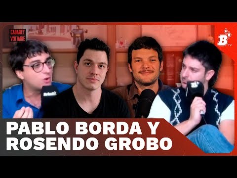 PABLO BORDA Y ROSENDO GROBO SE CRUZAN en #CABARETVOLTAIRE