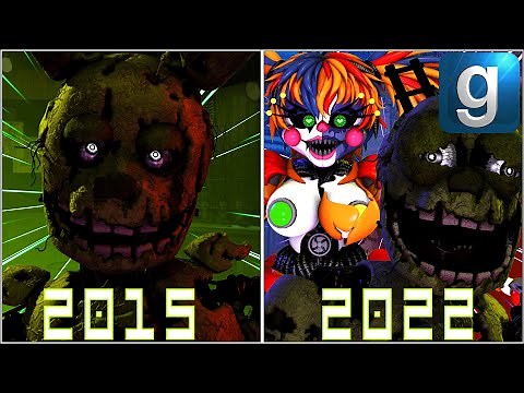 Gmod FNAF | The Downfall Of Springtrap!